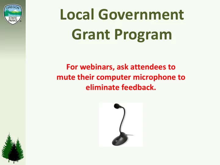 grant program