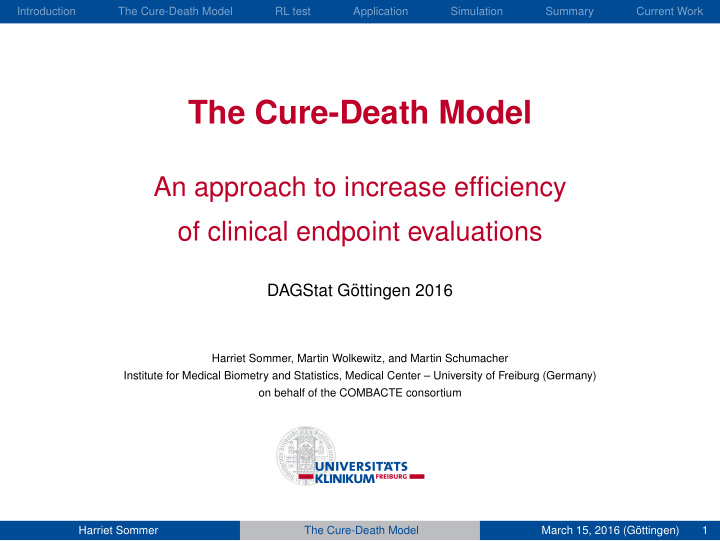 the cure death model