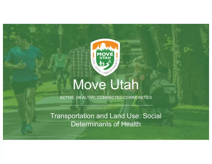 move utah