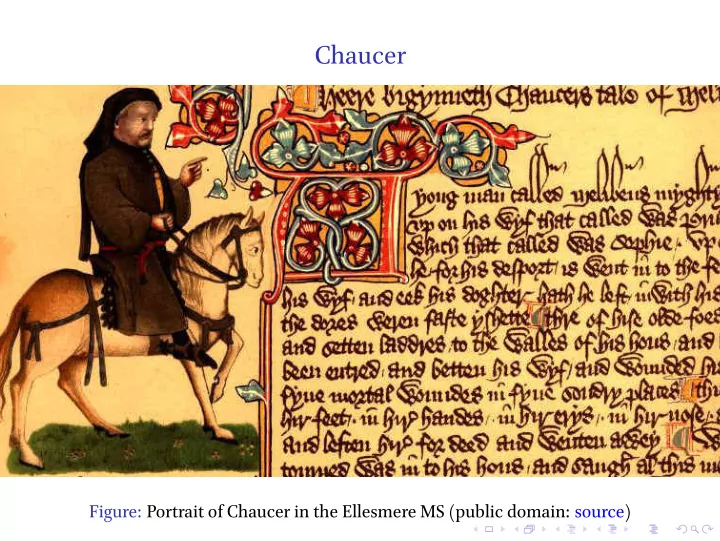 chaucer
