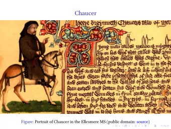 Chaucer  .  ..  ..  .  .  .  ..  .  .  ..  .  .  ..  .  .  ..  .  ..  .  .  .  ..  .  .  ..  .  .