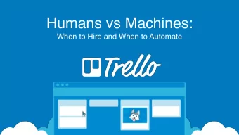 Humans vs Machines:  When to Hire and When to Automate  Lessons I Have Learned  Managed Security