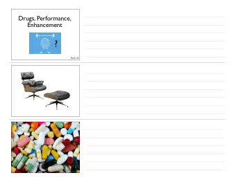 ?  Part 1/3  Neurotransmitters  How to alter neural activity  Make more neurotransmitters