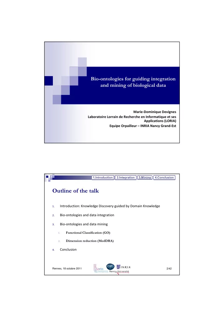 introduction knowledge discovery guided by domain