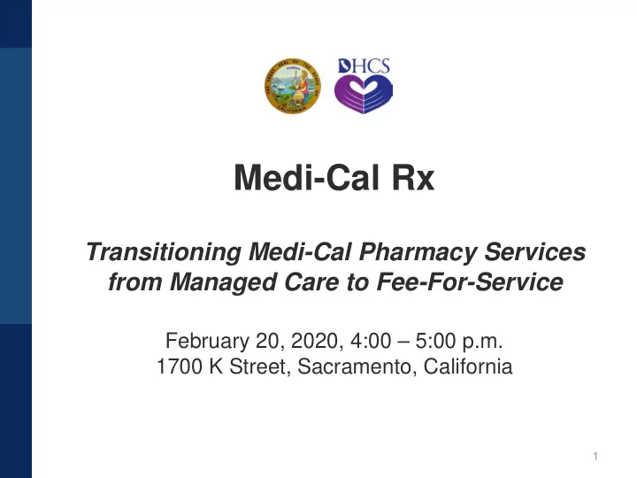 medi cal rx
