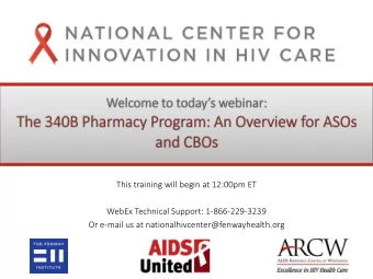 This training will begin at 12:00pm ET  WebEx Technical Support: 1-866-229-3239  Or e-mail us at