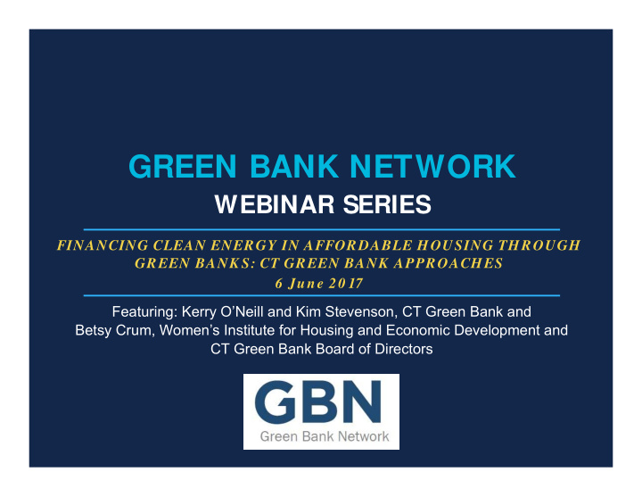 green bank network