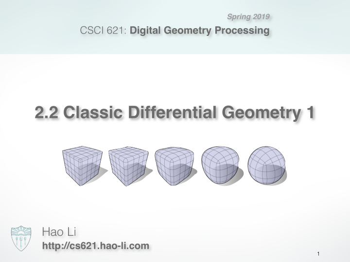 2 2 classic differential geometry 1