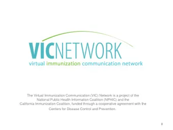 Centers for Disease Control and Prevention.  0  . National Infant Immunization Week 2016  Resources