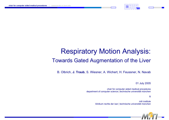 respiratory motion analysis