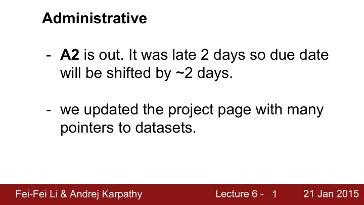 administrative a2 is out it was late 2 days so due date