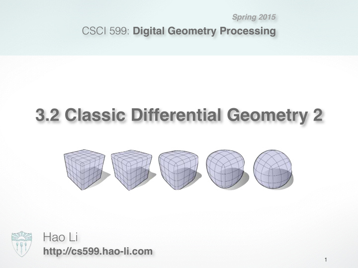 3 2 classic differential geometry 2
