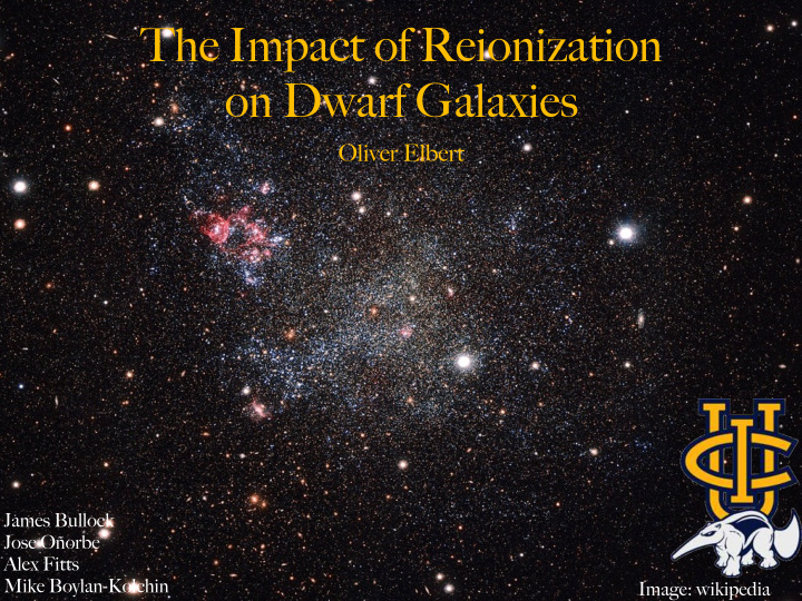 the impact of reionization on dwarf galaxies