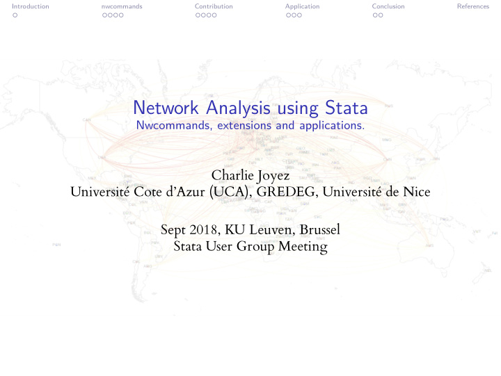 network analysis using stata