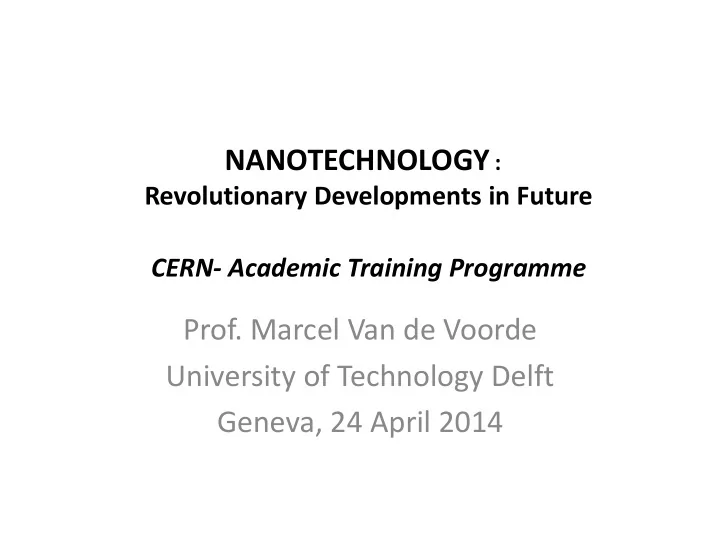geneva 24 april 2014 unit value in meter
