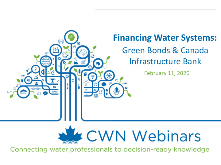 financing water systems
