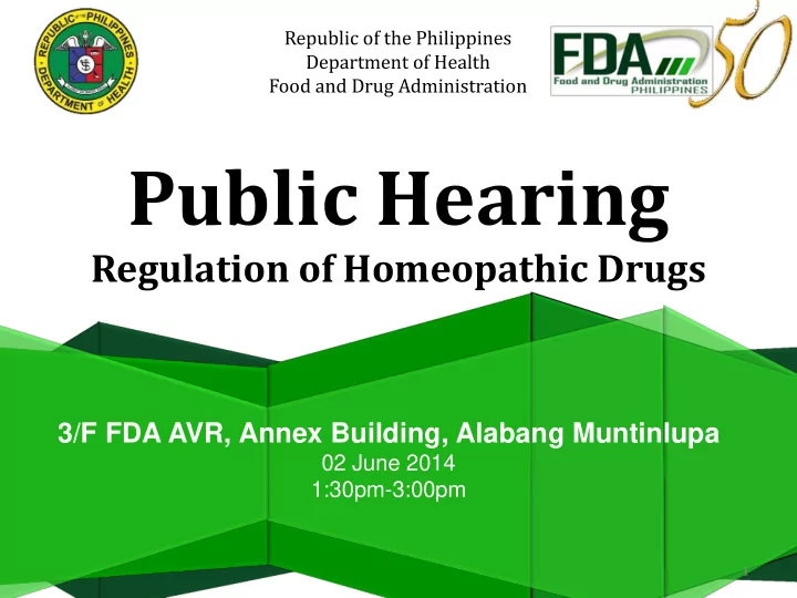public hearing