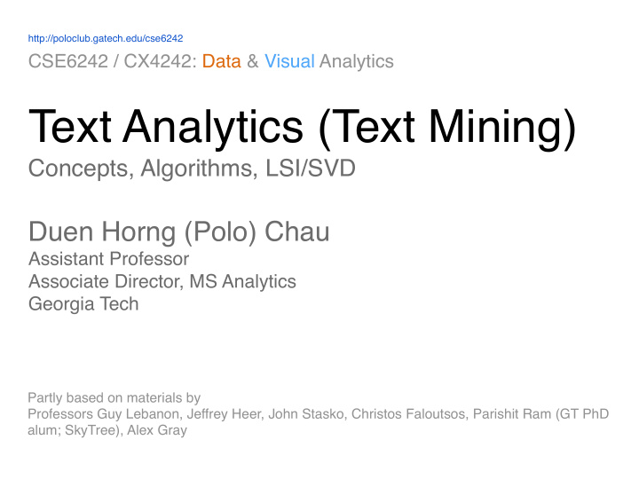 text analytics text mining