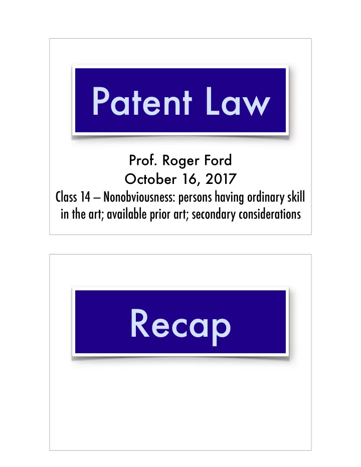 patent law