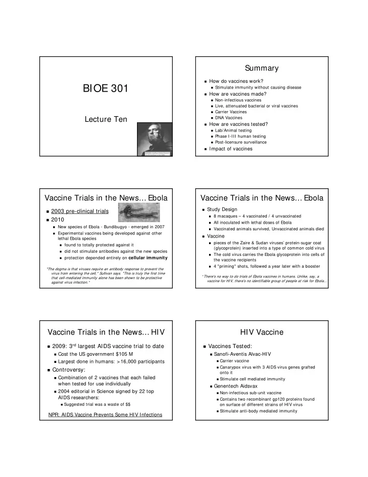bioe 301