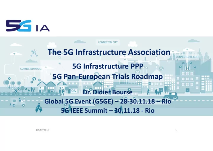 the 5g infrastructure association