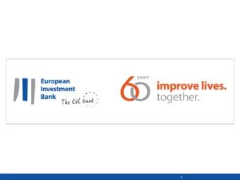 1 MFF/NDICI proposals  initial EIB Group observations  Presentation to AHWP NDICI 19 July 2018