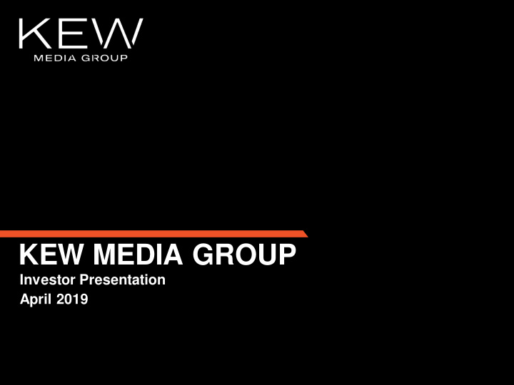 kew media group
