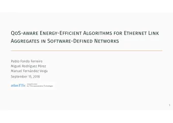 QoS-aware Energy-Efficient Algorithms for Ethernet Link  Aggregates in Software-Defined Networks