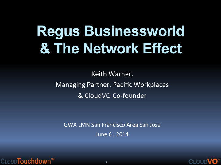 regus businessworld the network effect
