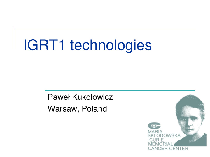 igrt1 technologies