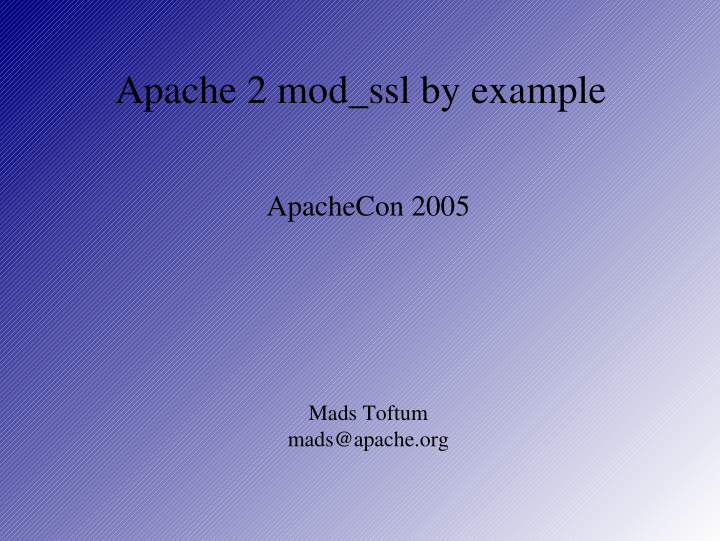 apache 2 mod ssl by example
