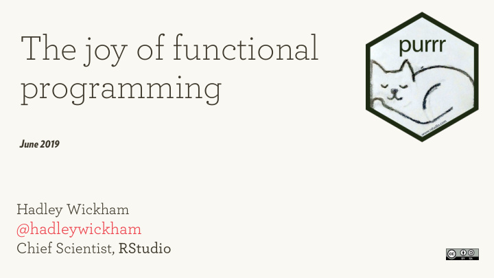 the joy of functional programming