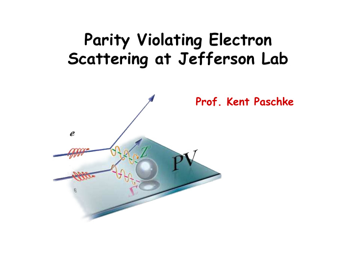parity violating electron scattering at jefferson lab