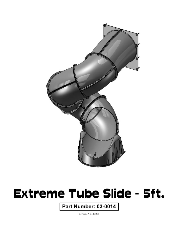extreme tube slide 5ft
