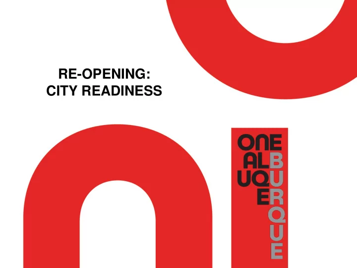 re opening