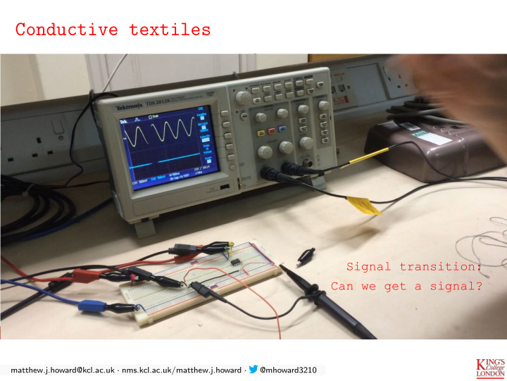 conductive textiles