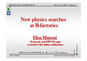 Newphysicssearches  Newphysicssearches  Newphysicssearches