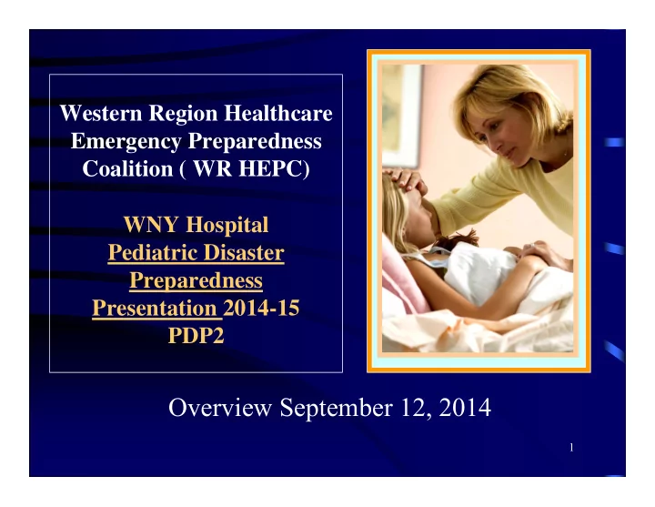 overview september 12 2014