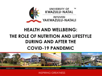 COVID-19 PANDEMIC  INSPIRING GREATNESS  NEW YEARS RESOLUTIONS  A firm decision made on New