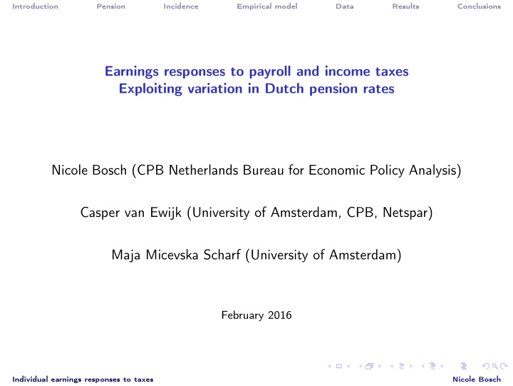 earnings responses to payroll and income taxes exploiting