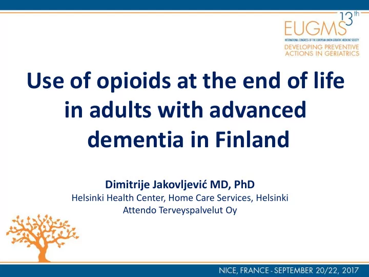 dementia in finland