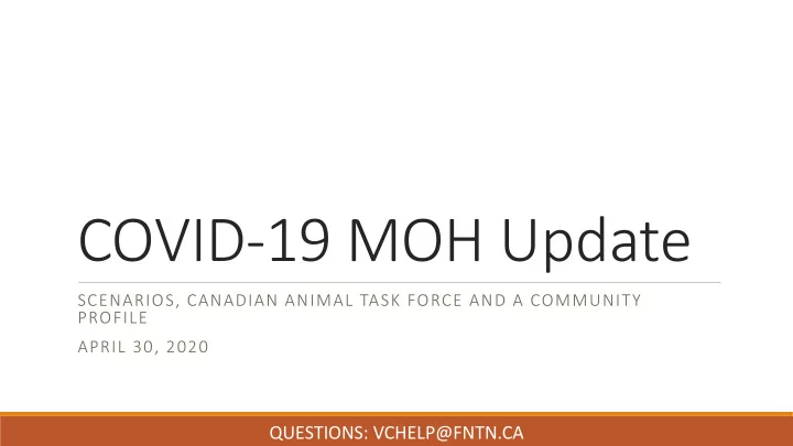 covid 19 moh update