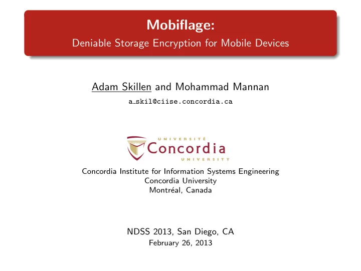 mobiflage