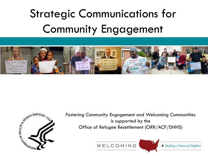 strategic communications for