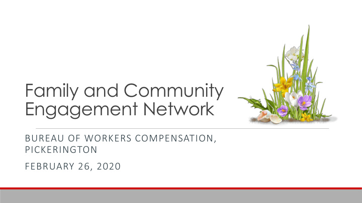 family and community engagement network