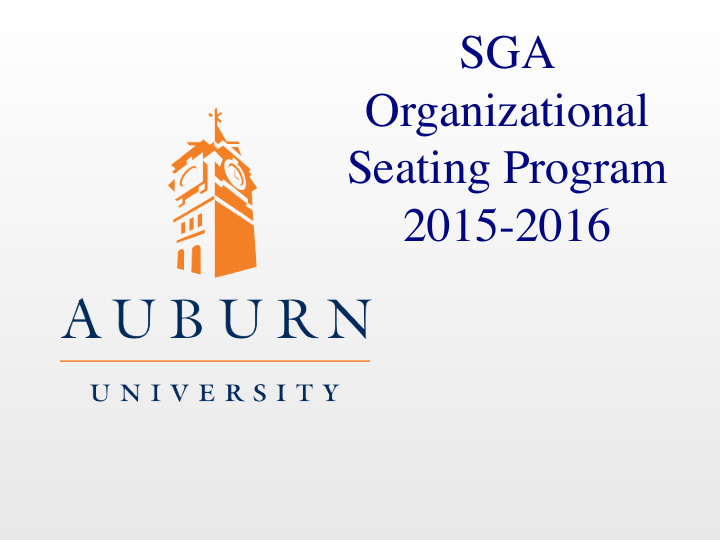 sga organizational seating program 2015 2016 osp mission