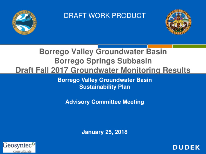 borrego valley groundwater basin borrego springs subbasin