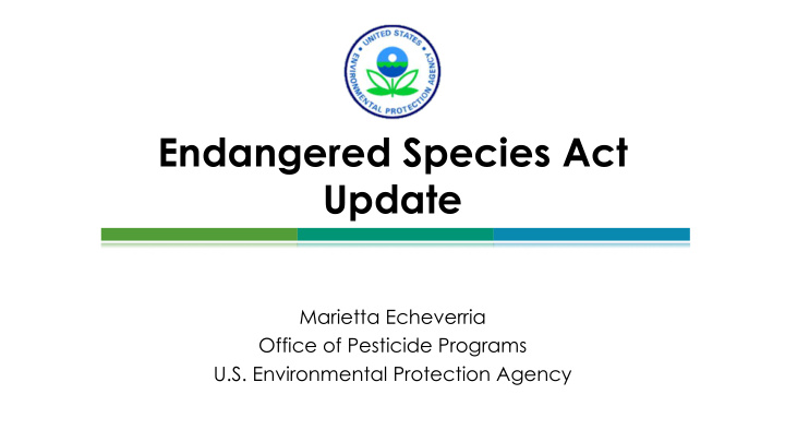 endangered species act update