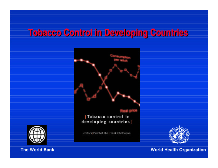 tobacco control in developing countries tobacco control