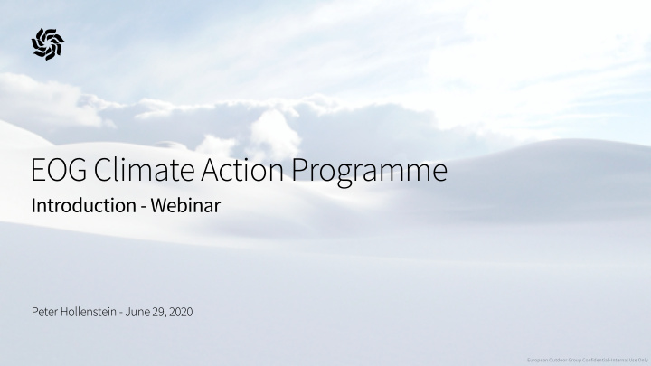 eog climate action programme